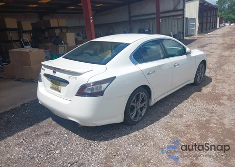 2014 Nissan Maxima 3.5 Sv from USA, damaged, VIN 1N4AA5AP2EC913929